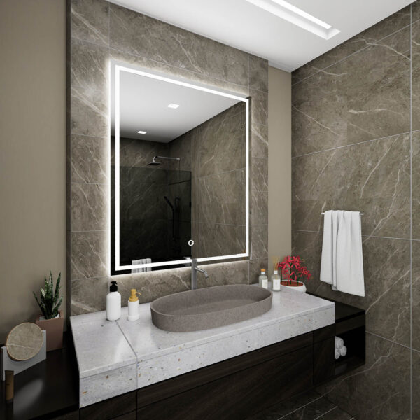 LED Ogledalo Anastasia 50x70 – Touch senzor dodira